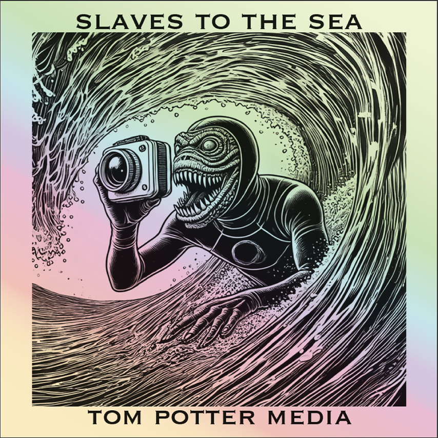Slaves to the sea - Holographic sticker