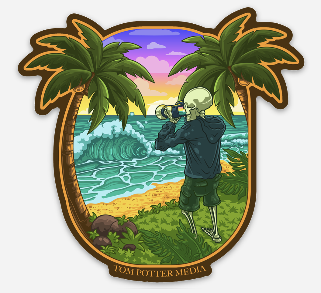Forged in paradise - Sticker