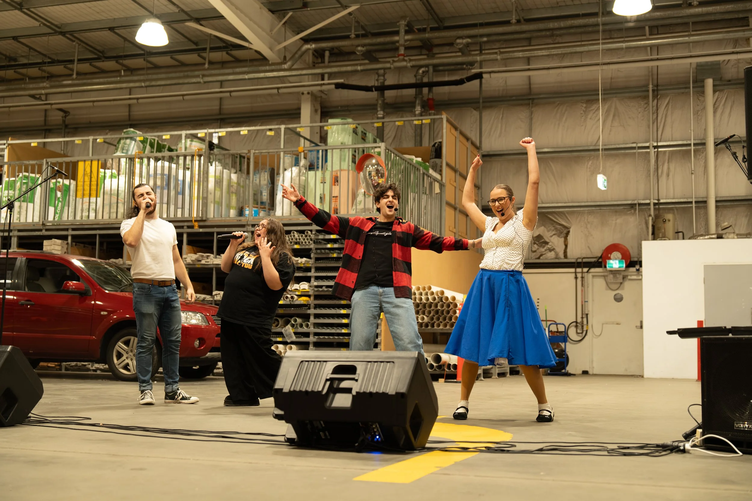 Production Assistant / Mentor & Live Audio  | KBT Bunnings Warehouse Easter Family Night Showcase 