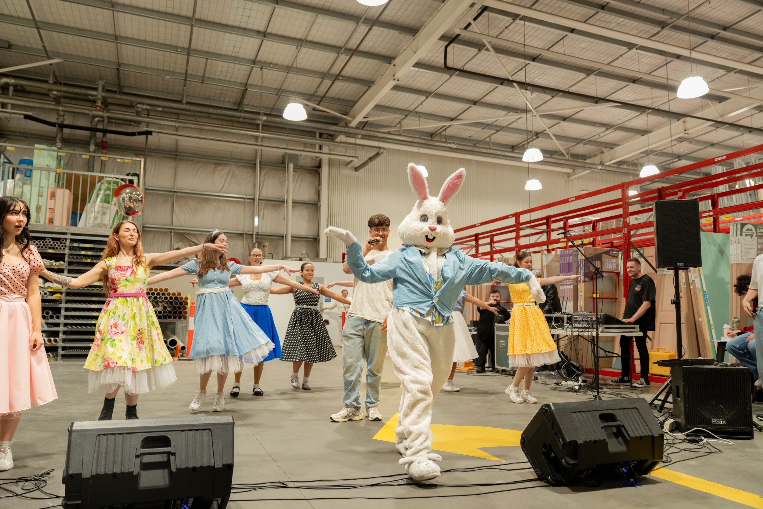 Production Assistant / Mentor & Live Audio  | KBT Bunnings Warehouse Easter Family Night Showcase 