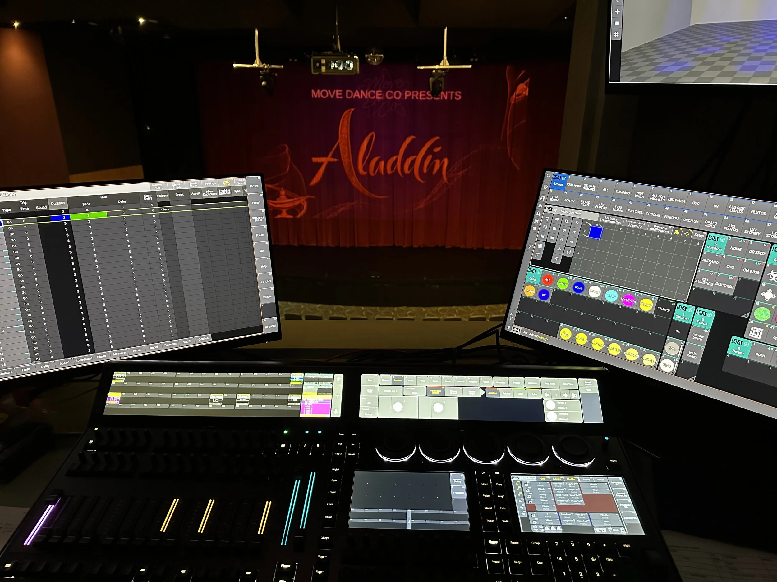 Lighting , Projection Design & Stage Mech