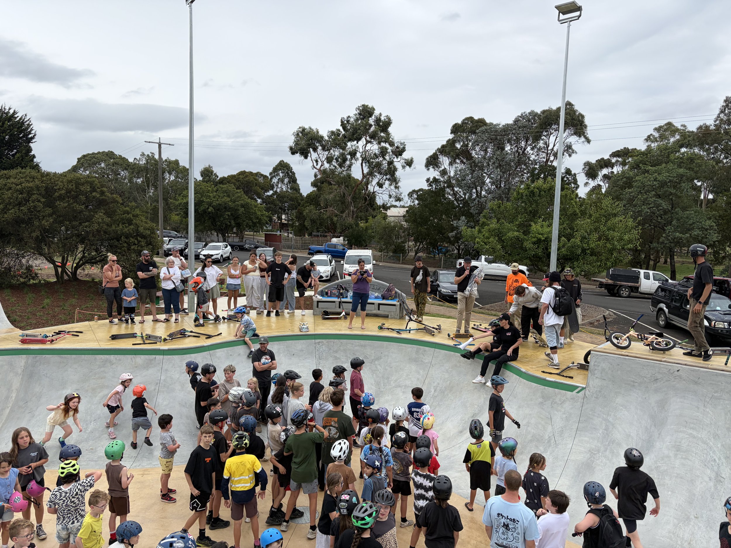 Live Audio & Equipment Hire | Romsey Skate Park Launch 