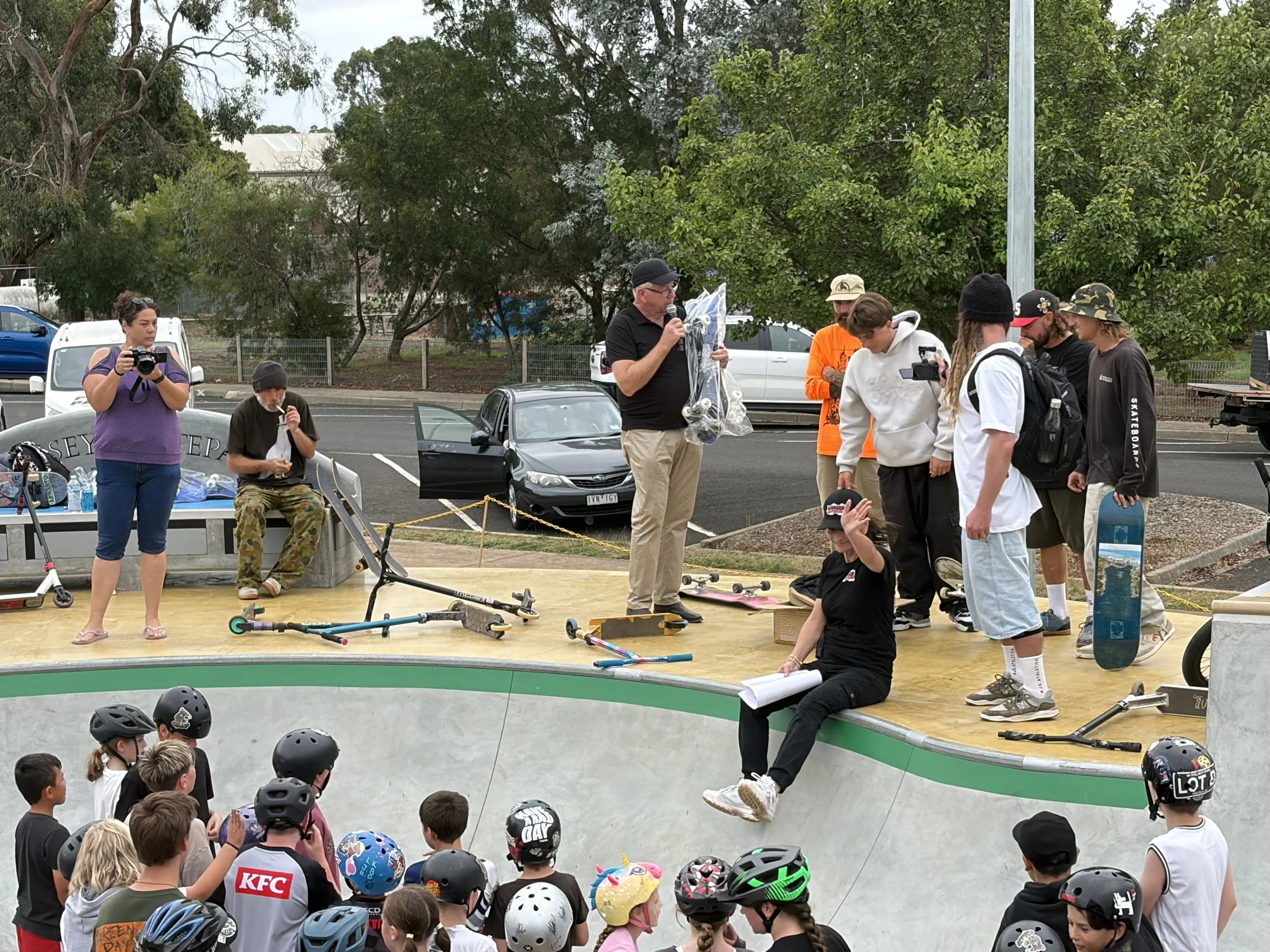 Live Audio & Equipment Hire | Romsey Skate Park Launch 
