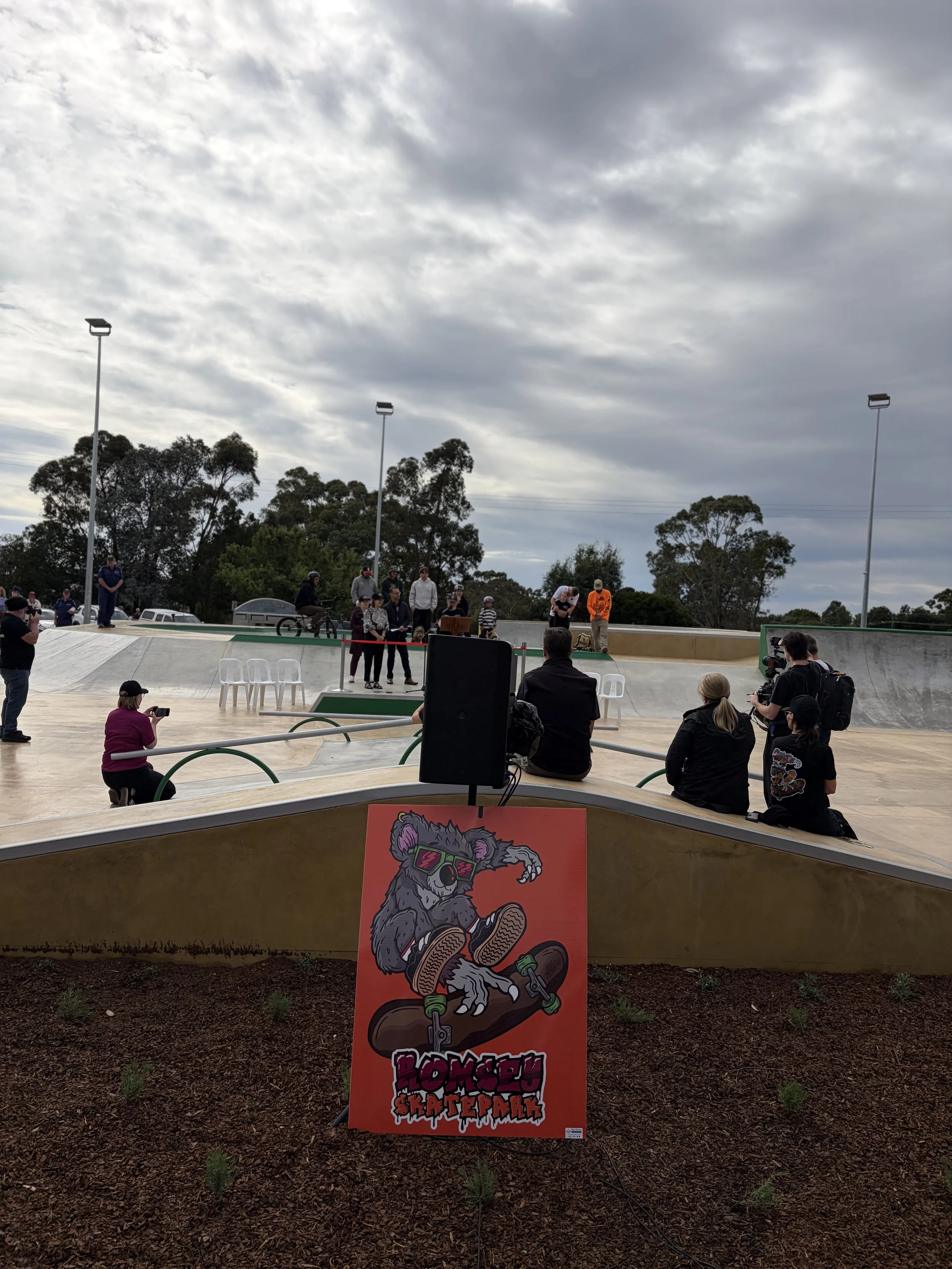 Live Audio & Equipment Hire | Romsey Skate Park Launch 