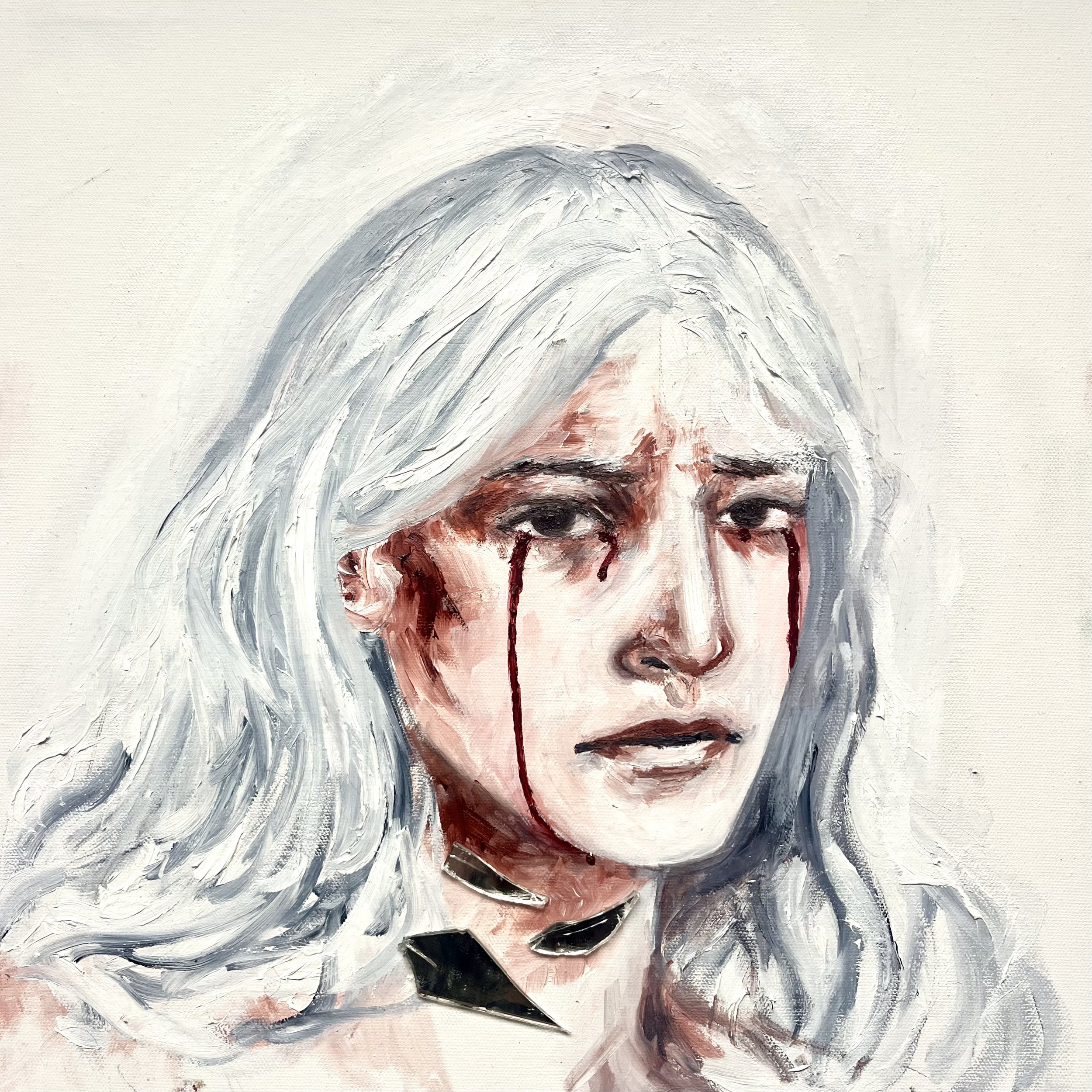  "i felt so much pain my tears became blood"