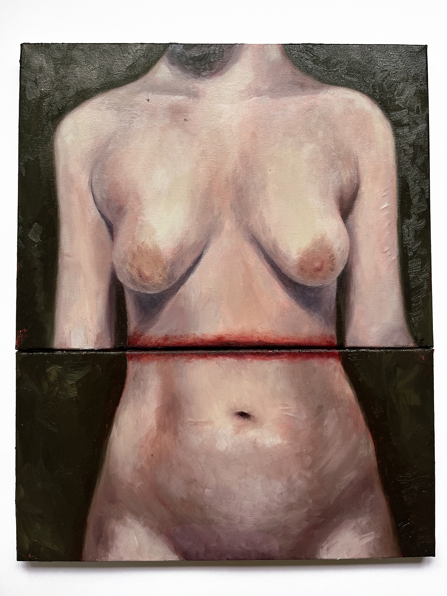 cut my body in two (close)