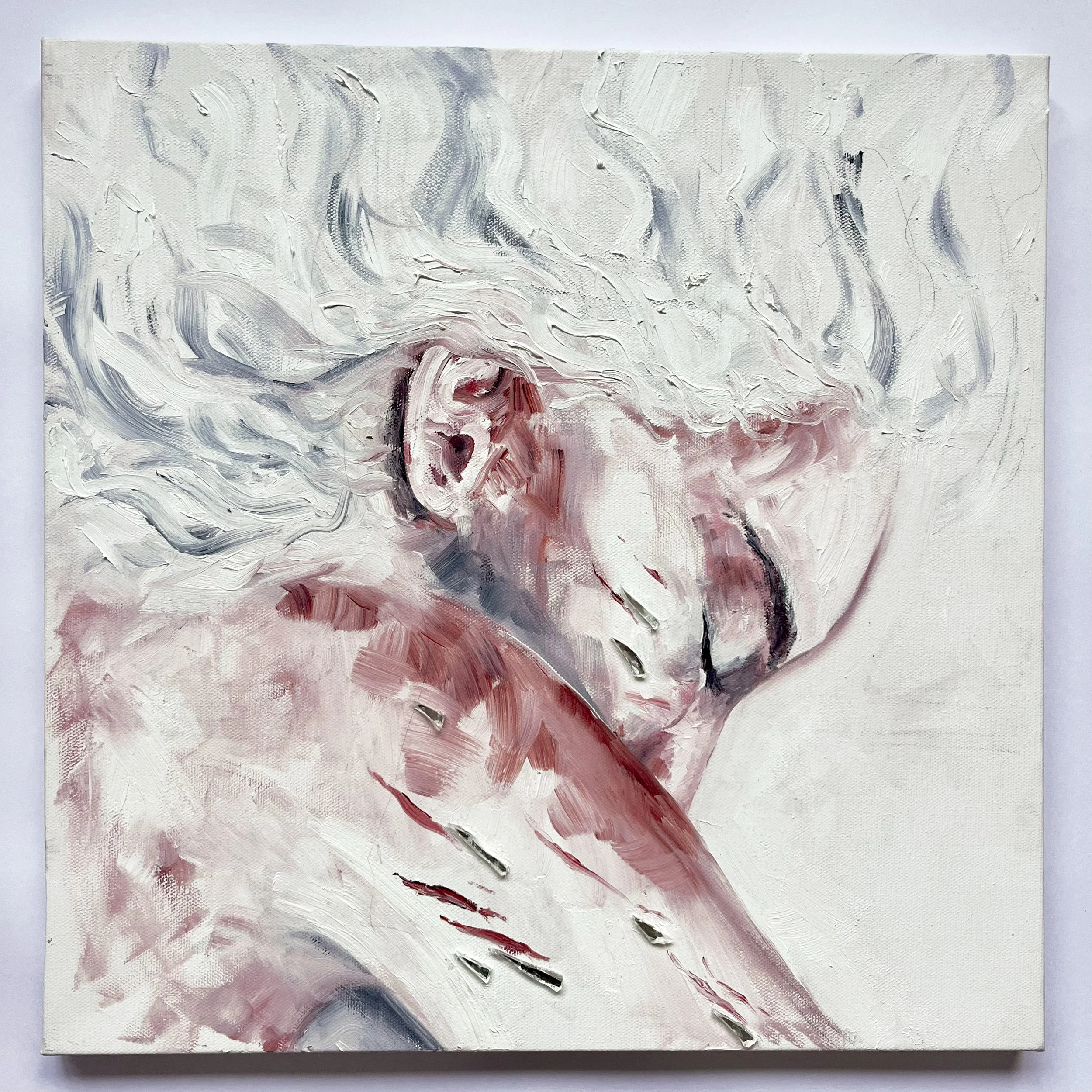 "all my scars were like pieces of glass on my skin"