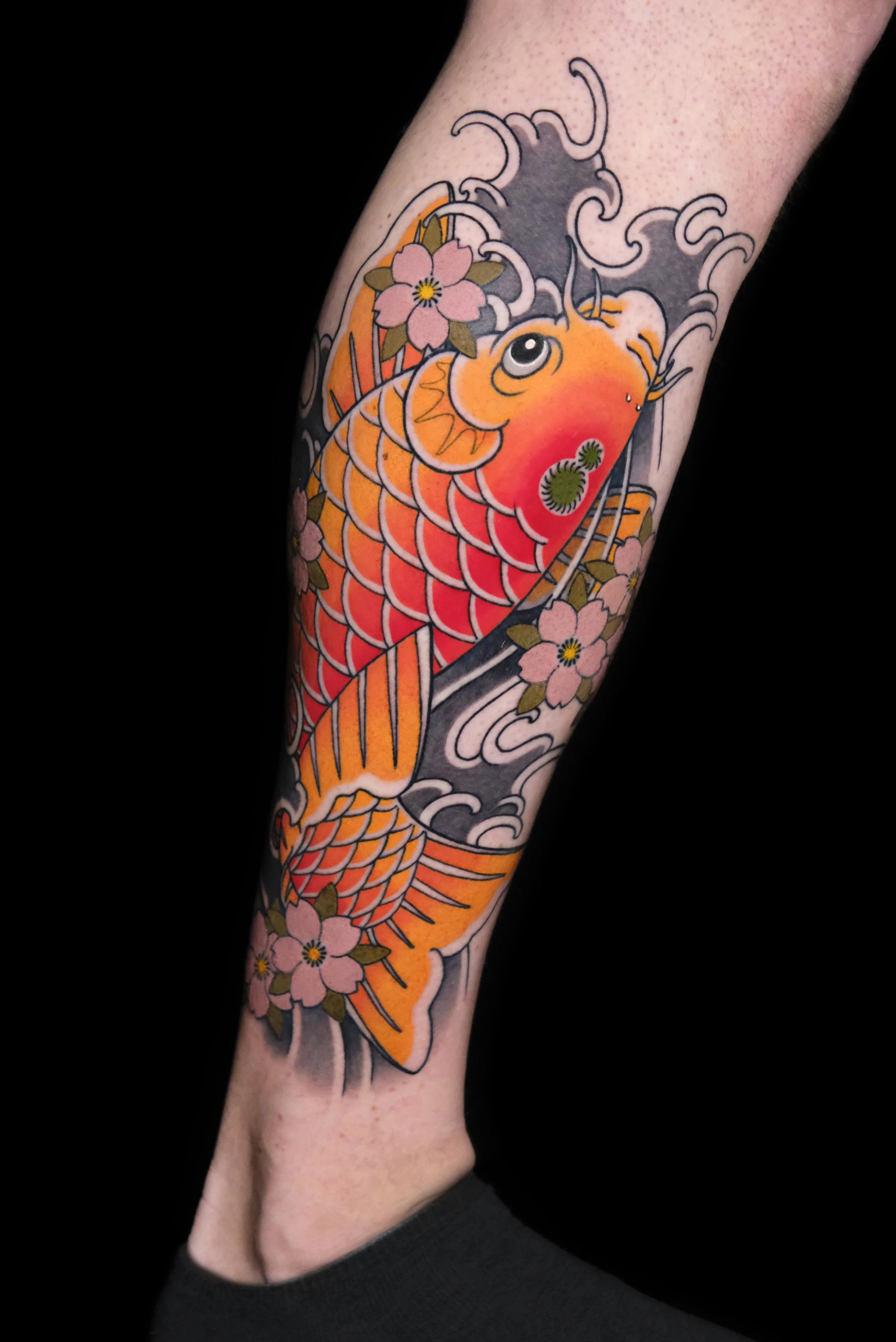 traditional Japanese koifish irokoi