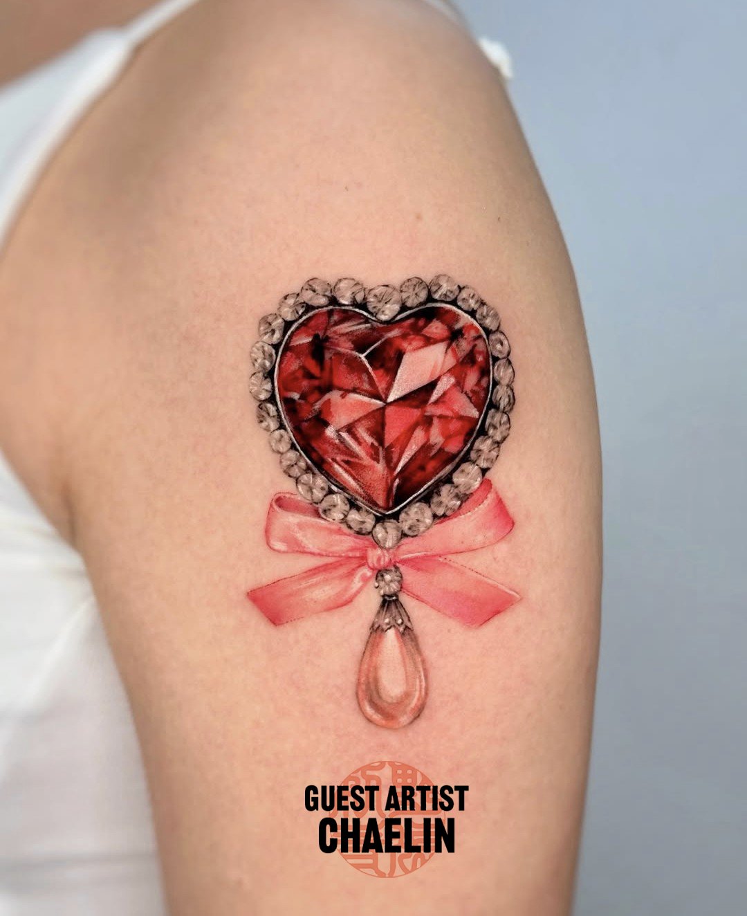 realistic jewelry tattoo by Chaelin
