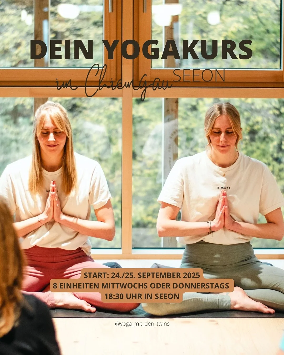 Juhuuuu die Anmeldung f&uuml;r die n&auml;chsten Yogakurse ab Mitte September ist ge&ouml;ffnet und wir k&ouml;nnen es kaum erwarten, den Herbst mit dir auf der Matte zu zelebrieren. 😍 

Es gibt wieder zwei verschiedene Kurse jeweils Mittwoch und Do