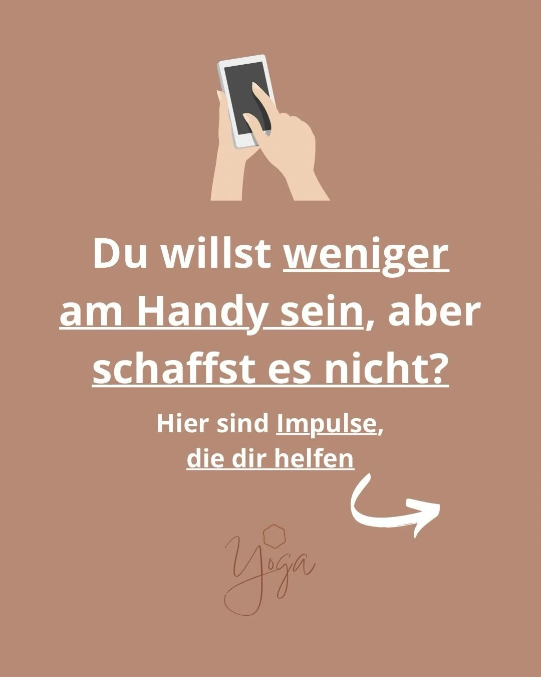 So viele von uns kennen es: der Wunsch nach mehr Offline-Zeit 😮&zwj;💨✨, aber die Umsetzung ist manchmal wirklich alles andere als easy. 😬

Wenn du das Gef&uuml;hl hast: alleine schaff ich das irgendwie nie. 🙈 Dann f&uuml;hl dich ganz herzlich wil