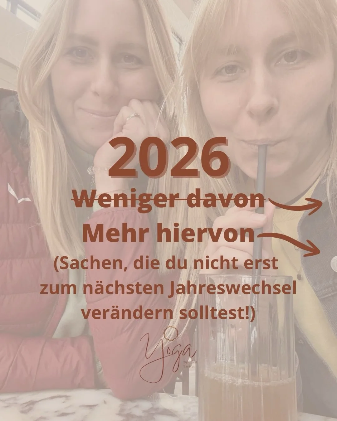 Wir alle kennen sie, die lieben Vors&auml;tze zum Jahresstart. 🤓💪🏼✨

Oft halten wir uns den Jahreswechsel daf&uuml;r auf, Dinge umzusetzen, die uns schon lange st&ouml;ren/stressen. Was dann entsteht, ist nicht selten Druck, weil es schon fast ein