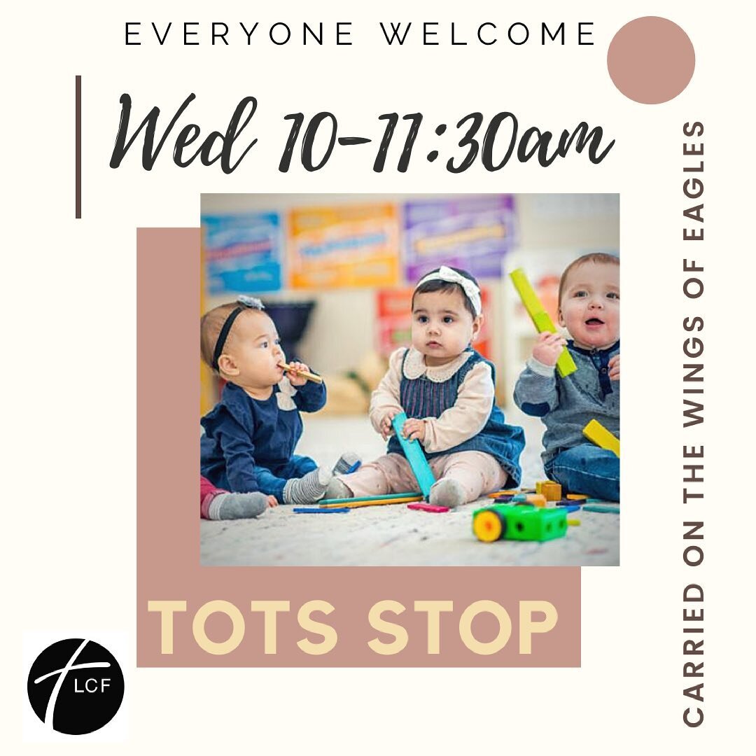 We have been loving so many incredible mums (though dads are welcome too) at Tots stop! If you or someone you know would love this, please send them this invite. Tots stop runs from our church building during term and you will be served with a cuppa 