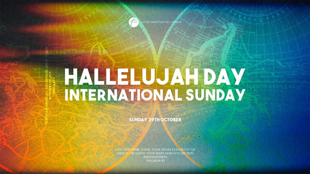 ​Hallelujah Sunday // Vic Joyner // 29/10/23