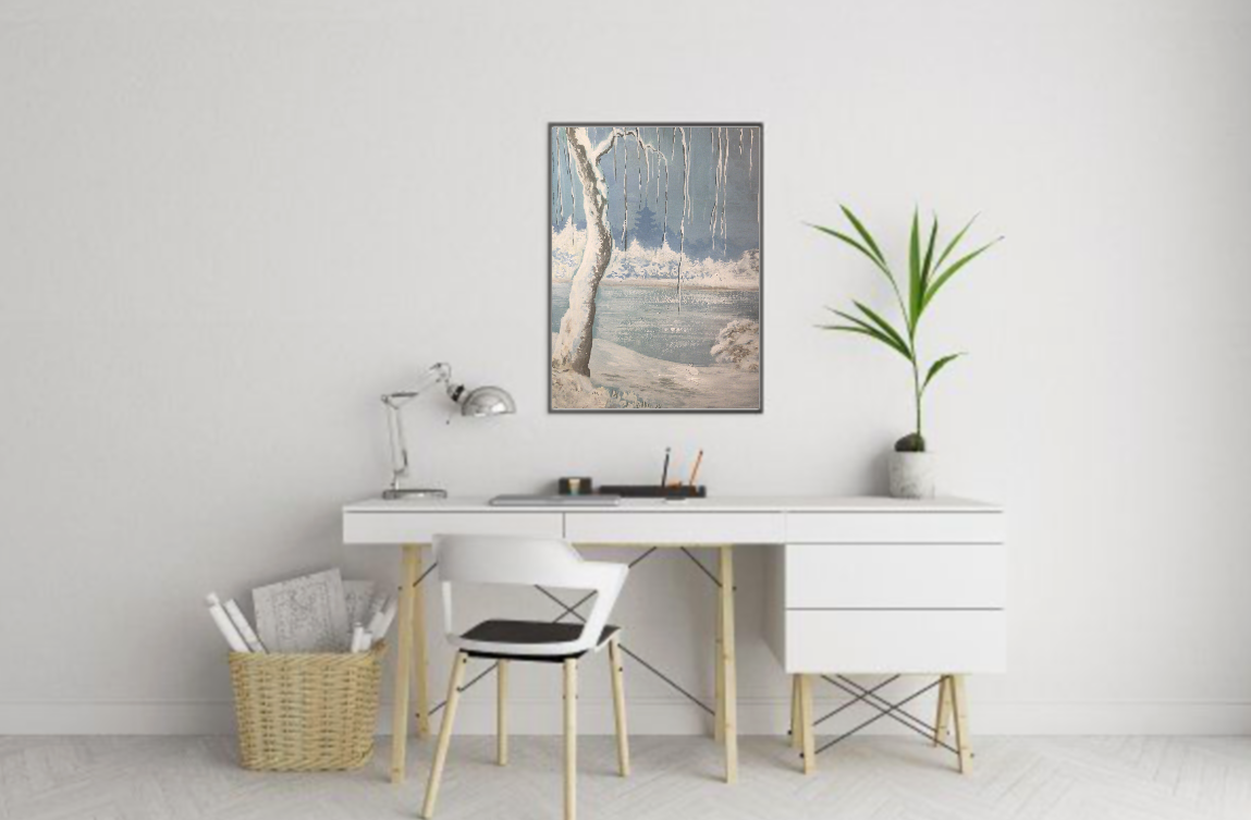 青い雪 (NIEVE AZUL) PRINT