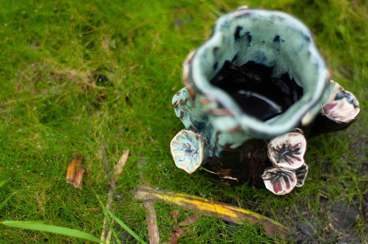 Ceramic #starpuddingfarm #vermontartist #ceramicflora #cer&aacute;mica #lost