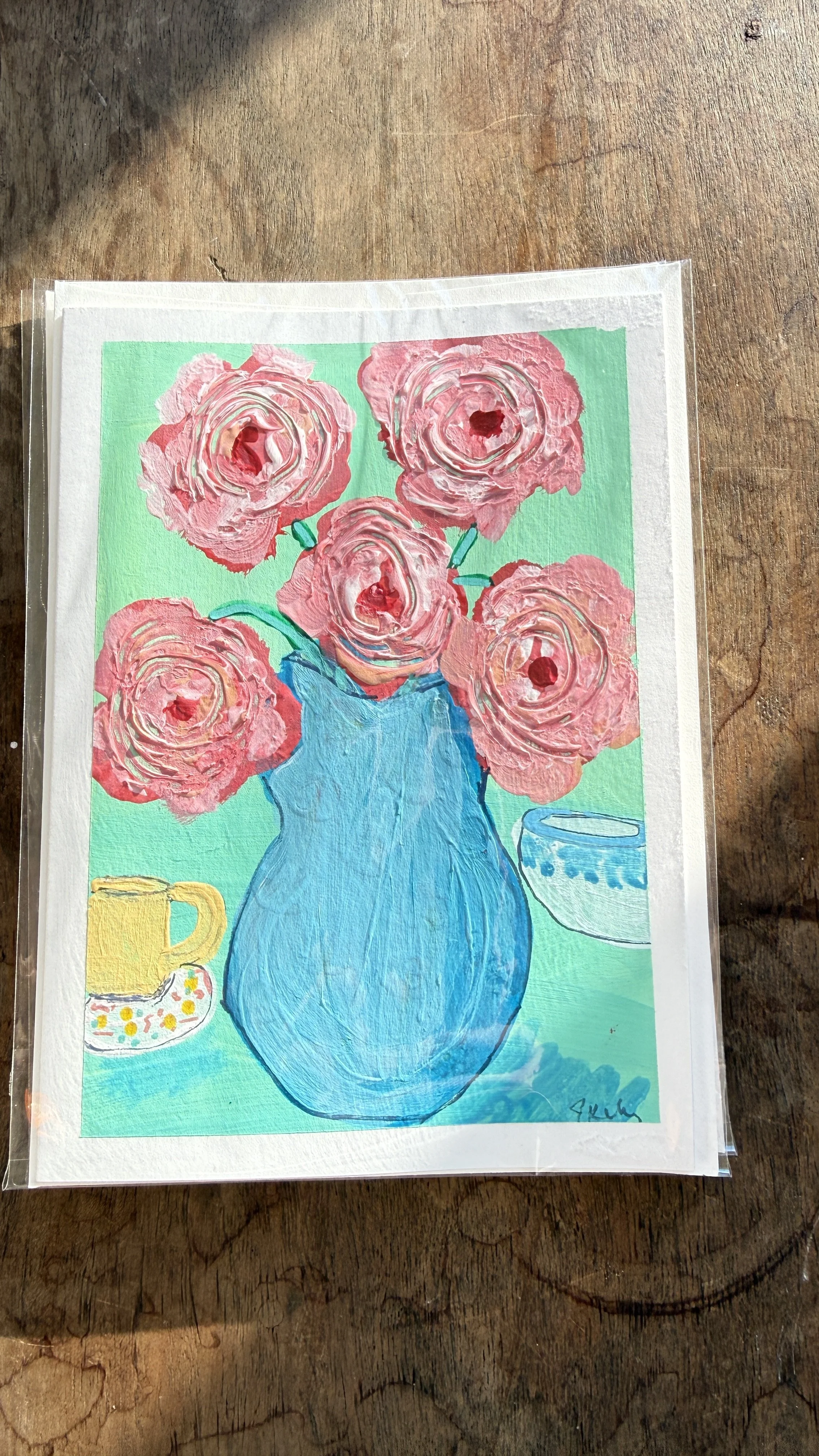 Mixed Media Greeting Cards