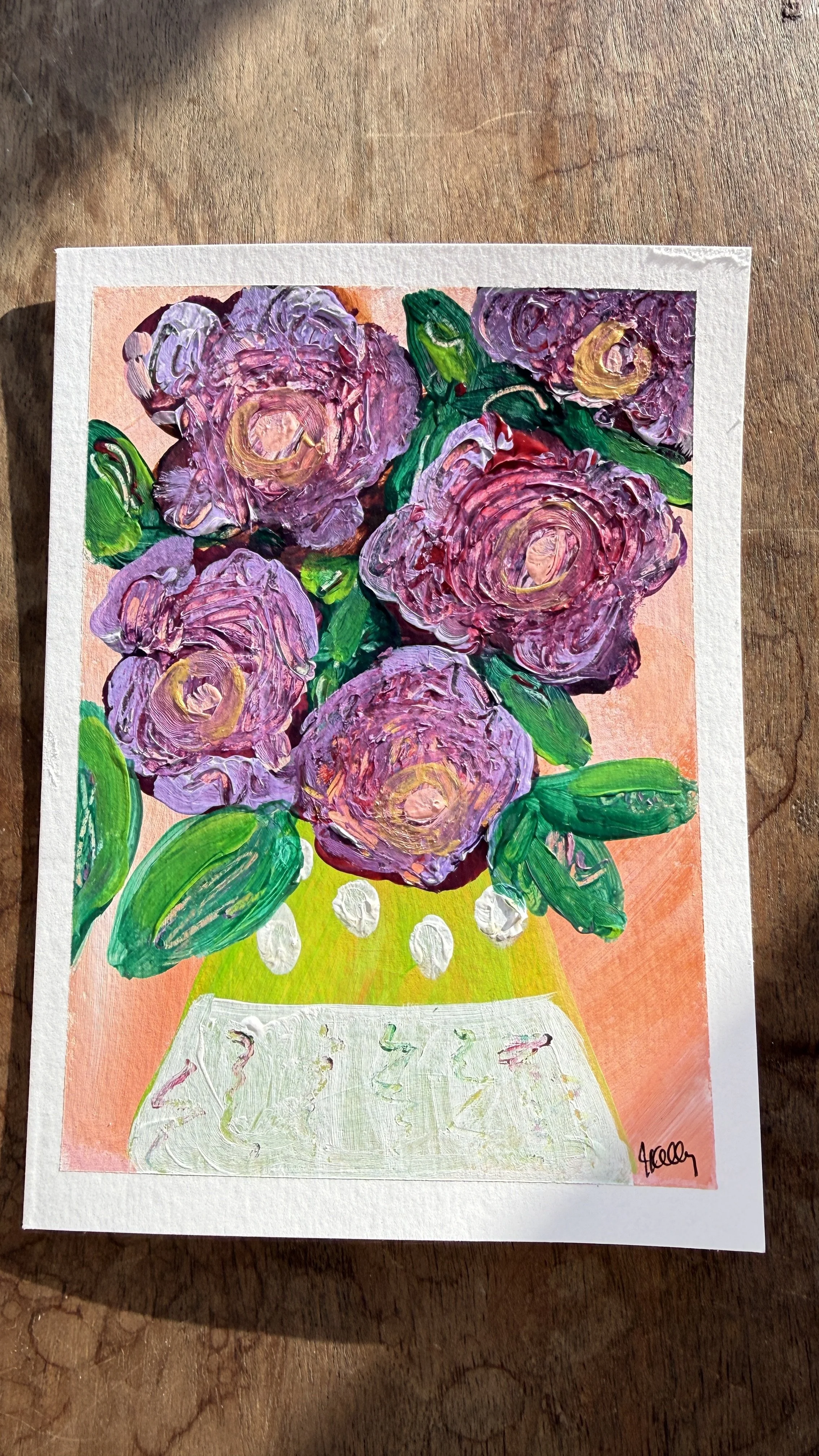 Mixed Media Greeting Cards