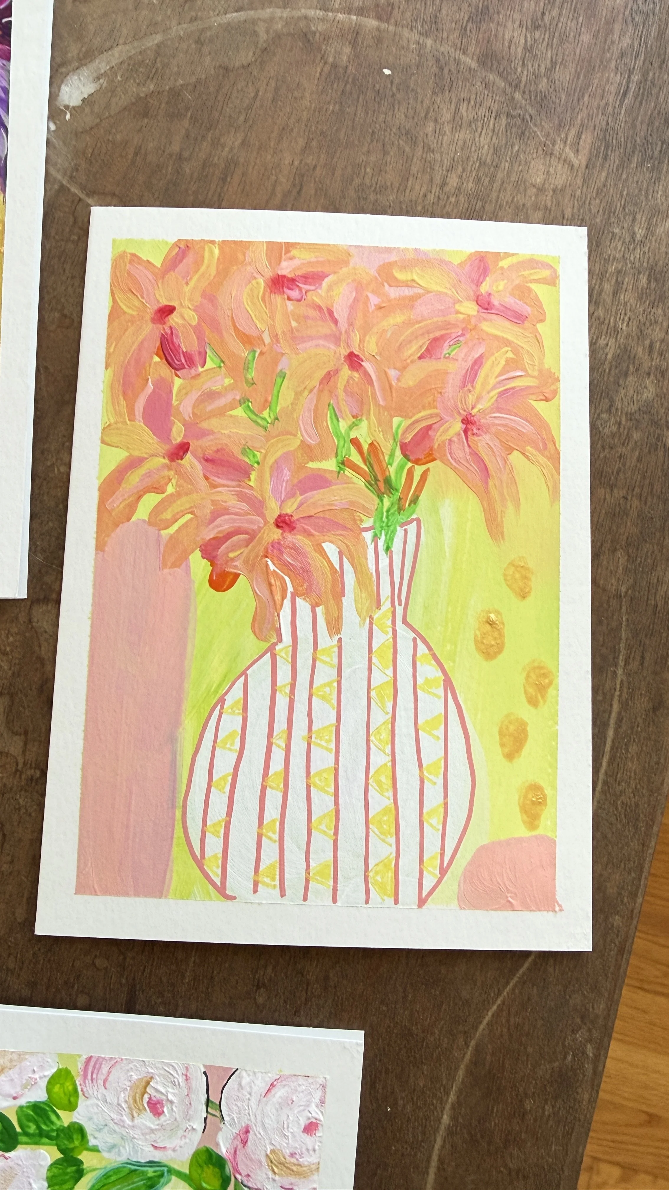 Mixed Media Greeting Cards