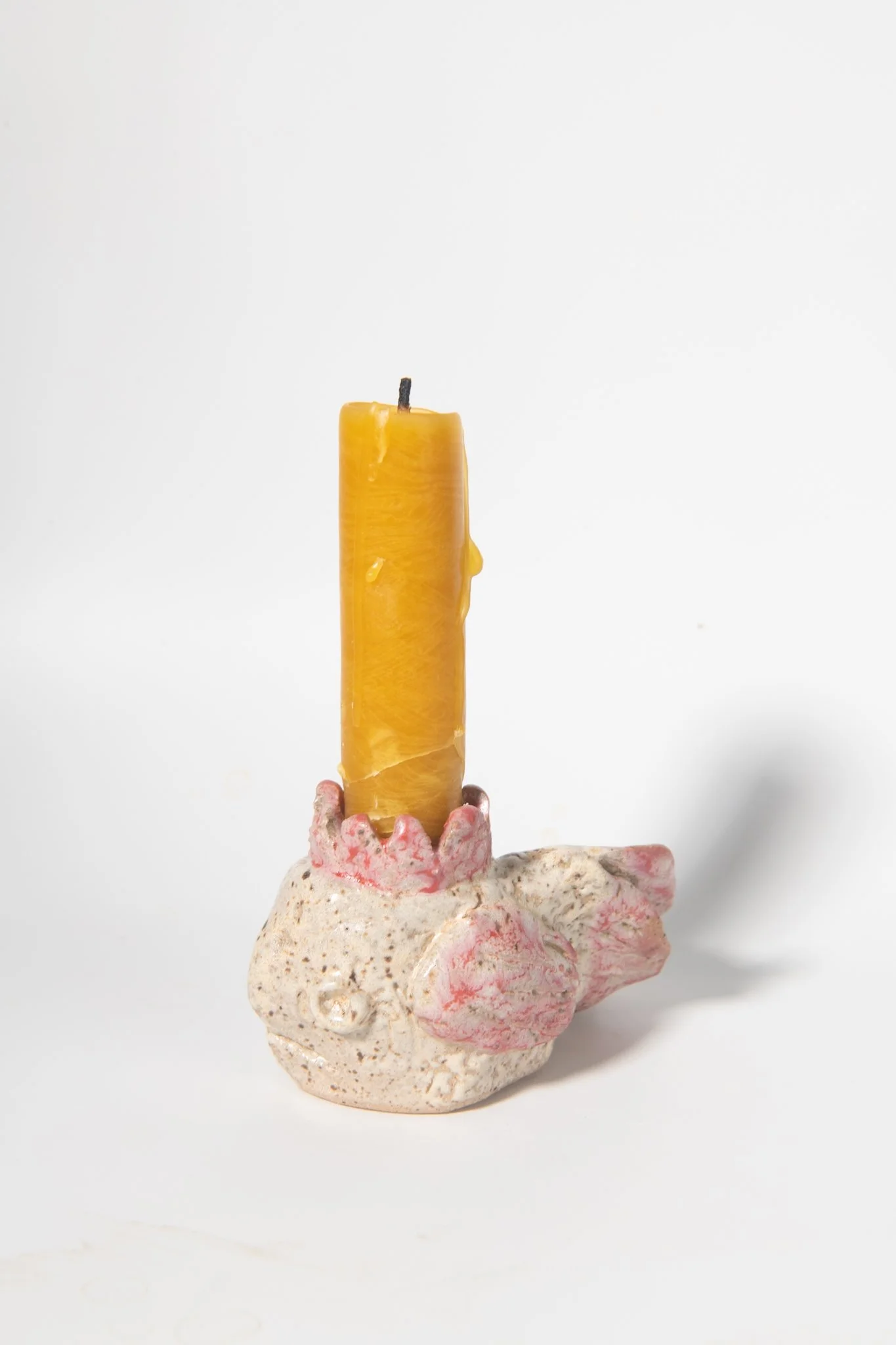 Ceramic Fish Candlestick