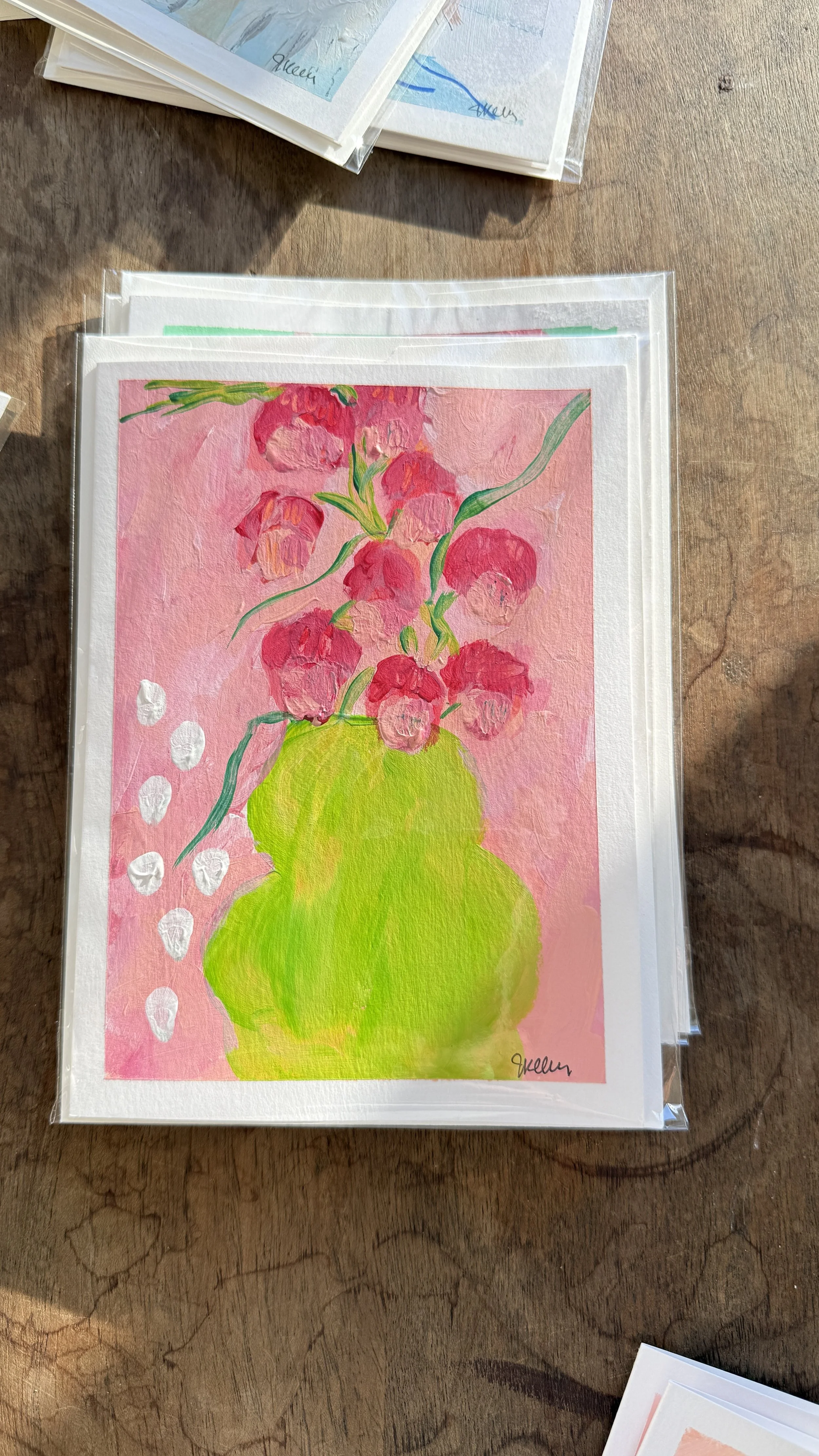 Mixed Media Greeting Cards