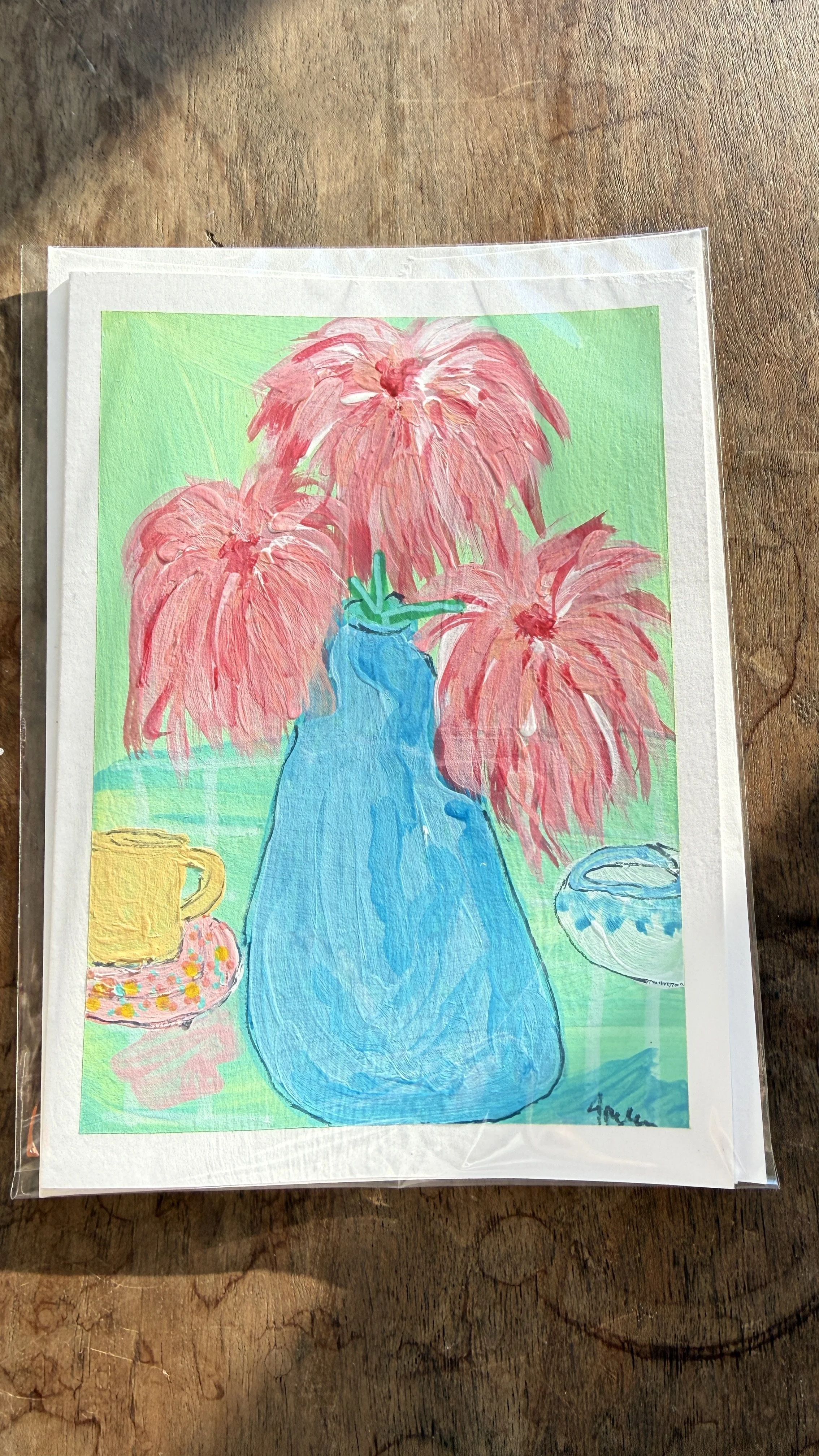 Mixed Media Greeting Cards