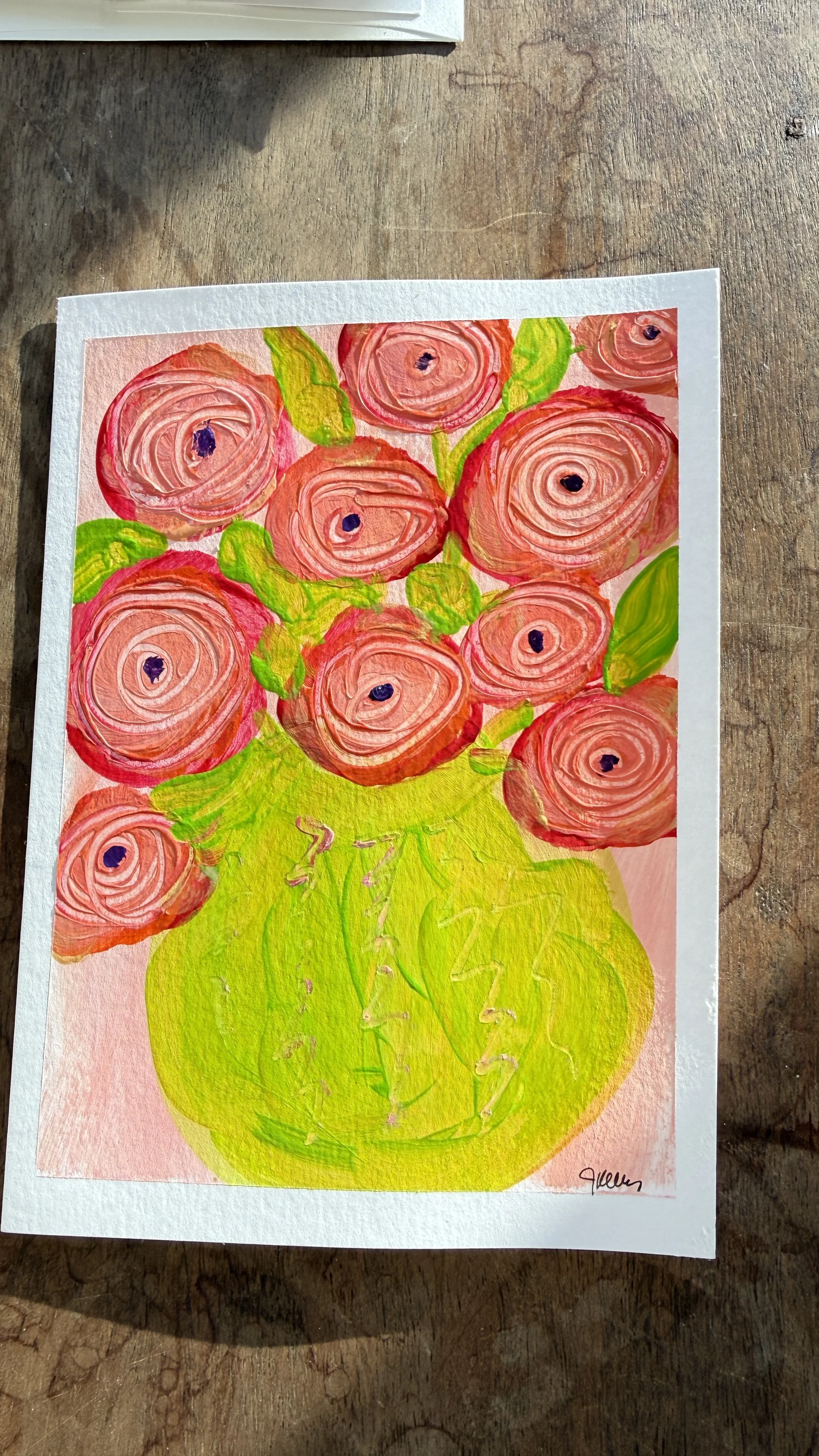 Mixed Media Greeting Cards