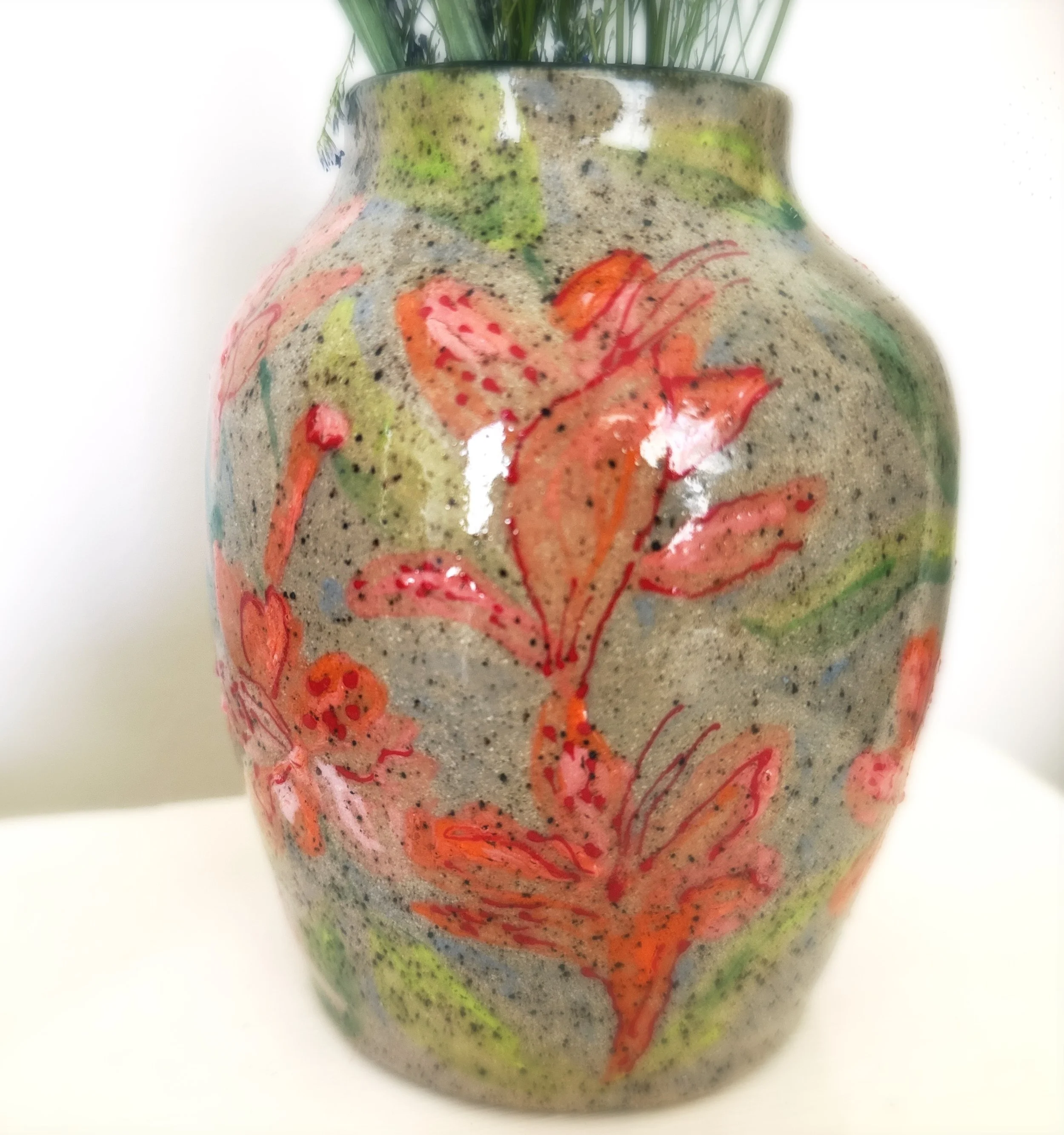 Alstroemeria Flower Vase more details