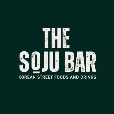 Logo for The Soju Bar, a Korean street foods and drinks restaurant.