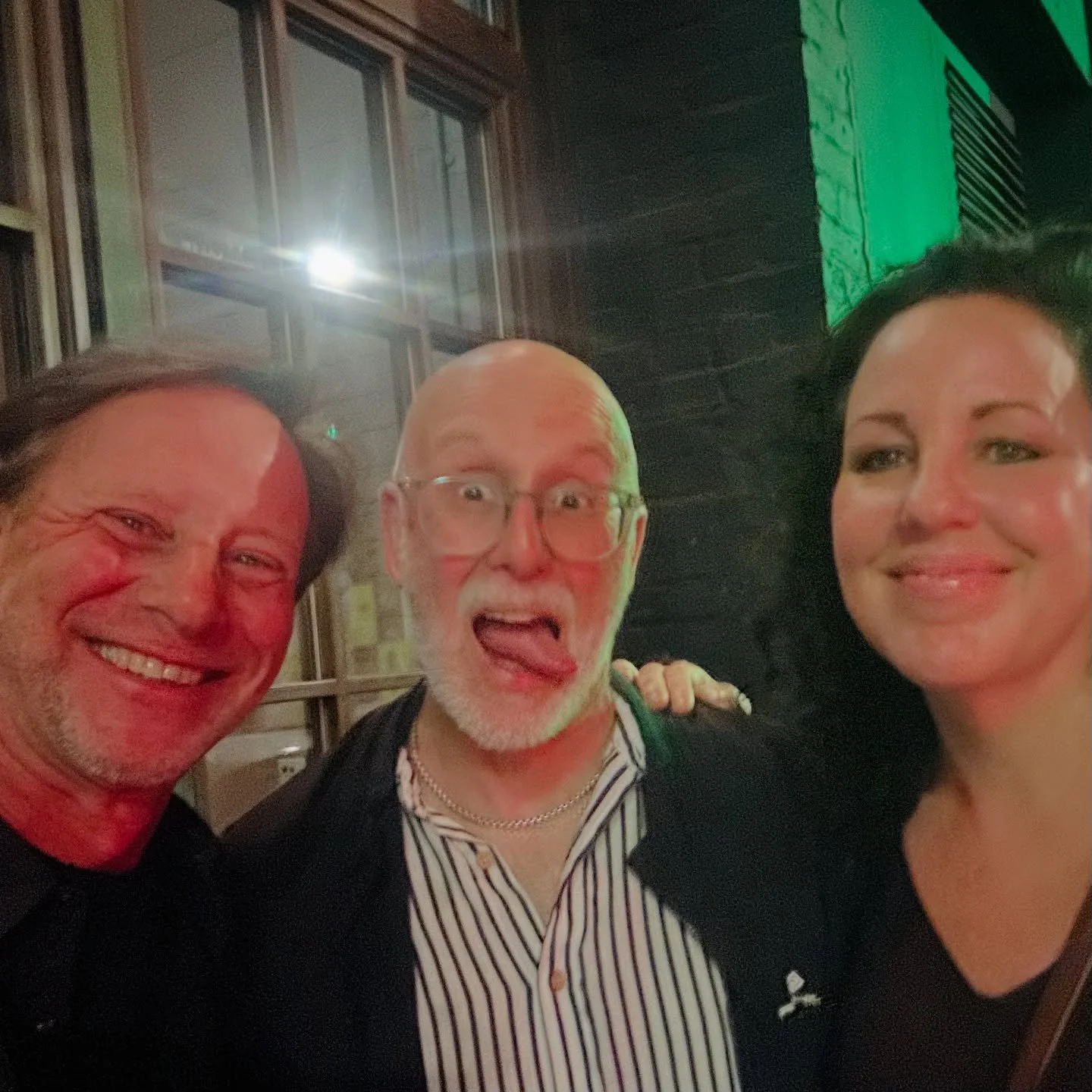 Fun night with @rafeoffer @petemullermusic + @record.producers hatching exciting plans + listening to @anthony.joseph_poet @jazzrefreshed with his amazing band @chelsea__carmichael @dave_okumu_ @harvey_dweller 🔥

#jazzlondon #poetsoninstagram #brick