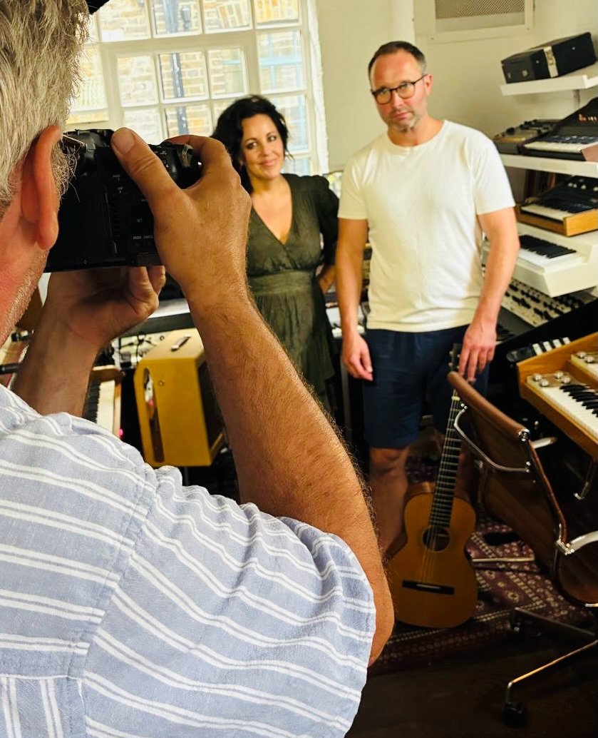 Amazing day yesterday shooting live video for the new duo project with my bandmate @chrisrmontague62 . We currently have  a 15 date tour of the UK playing theatres, clubs and listening rooms up and down the country. Come check us out! Dates and detai