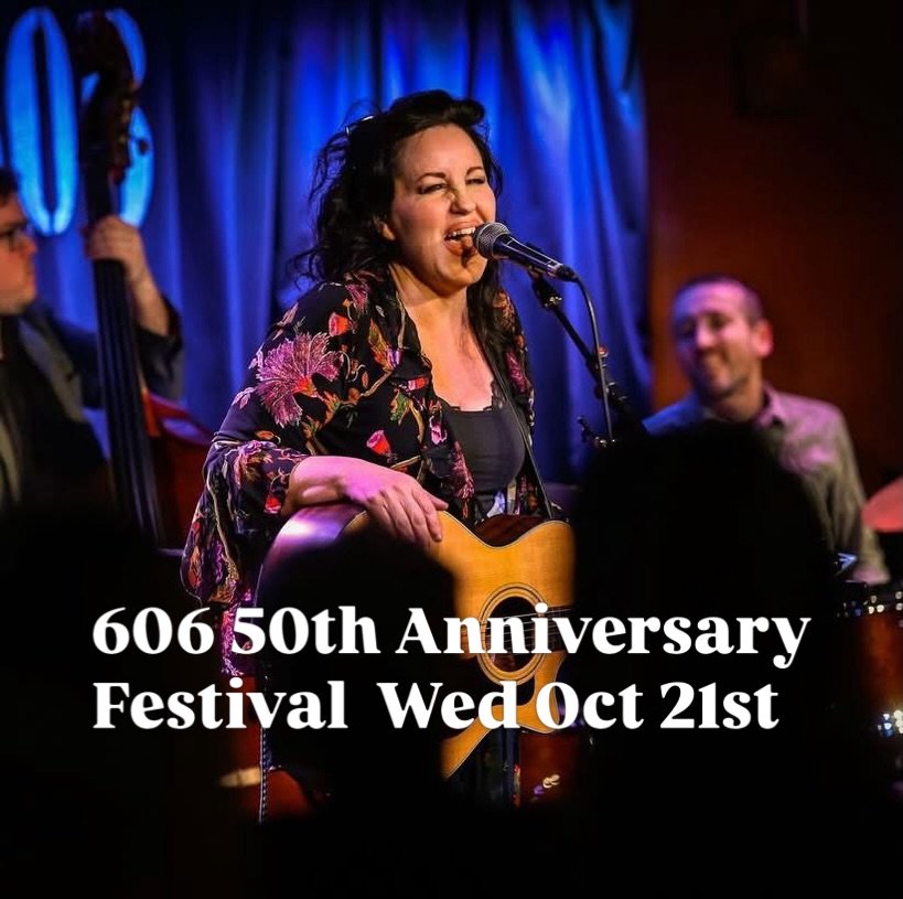WED OCT 21st - 606 CLUB LONDON 💥💥

Just announced! 

Very excited to be playing a special double bill concert with the amazing singer songwriter + all round artistic polymath @gwyneth_herbert as part of the @606club 50th Anniversary Festival. 🎶

T