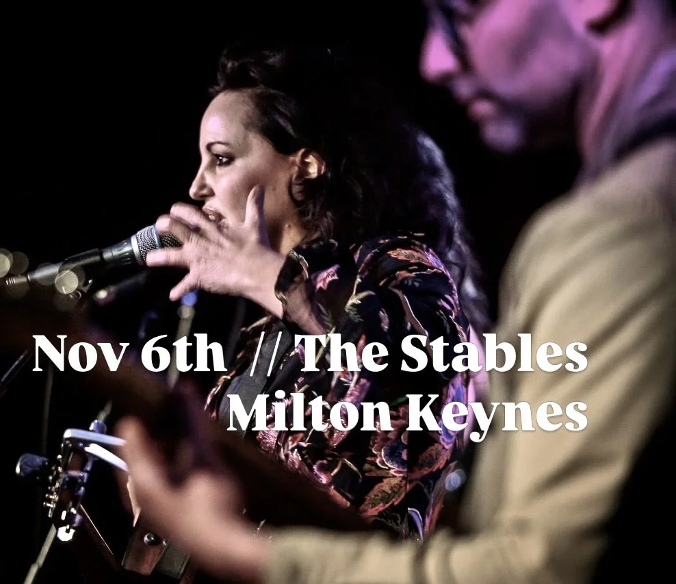 Always love playing at Cleo Lane &amp; John Dankworth&rsquo;s wonderful venue in Milton Keynes that they created together back in 1970! &hearts;️ @stablesmk 

Nov 6th is one of the first dates of our UK duo tour taking our new music in the road. Hope
