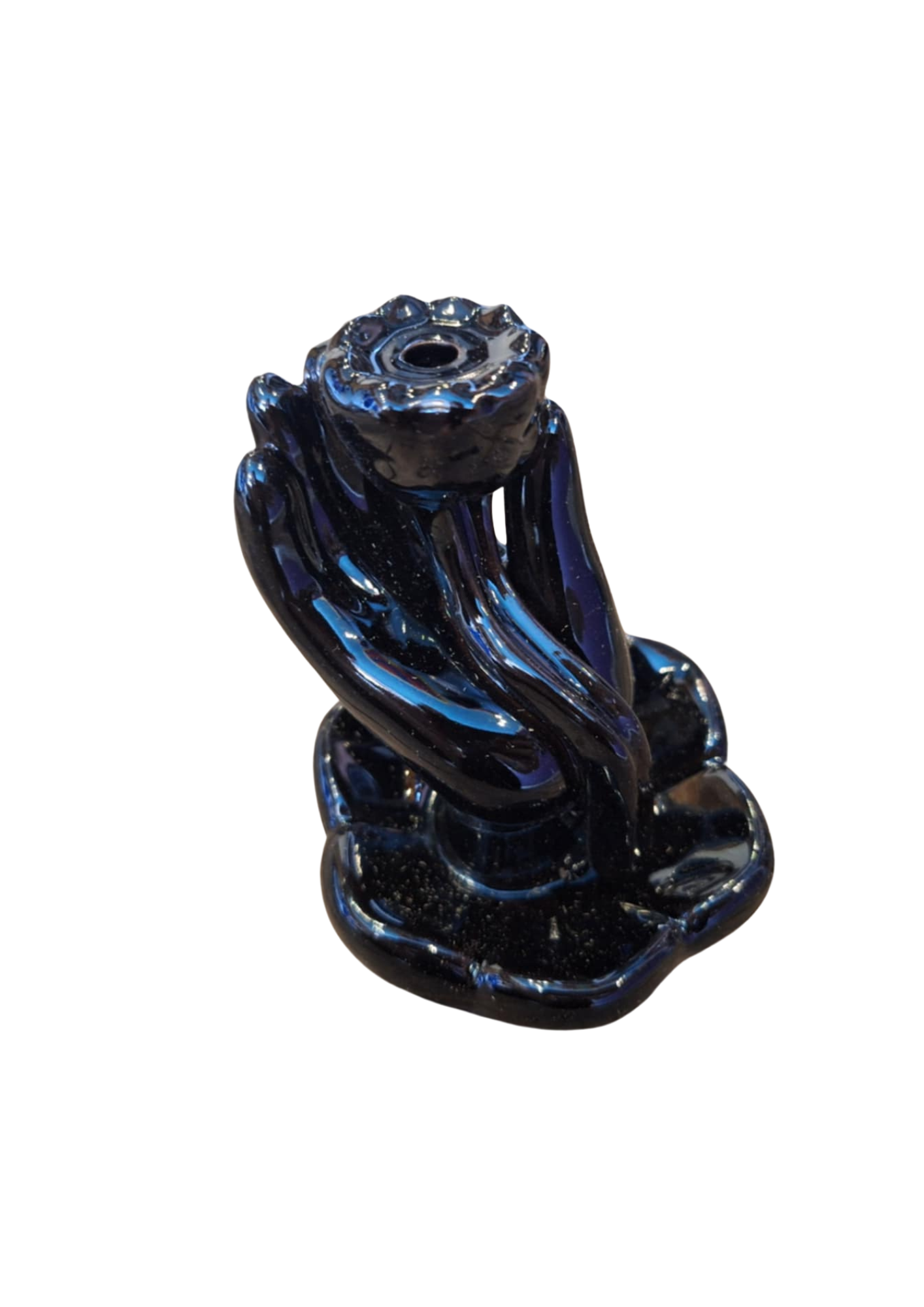 Hand & Lotus Flower backflow burner