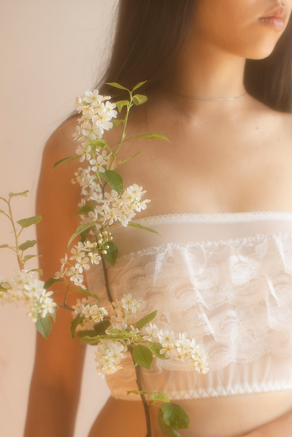 Pretty Lace and Tulle Bralette — Vivienne Mok Photography