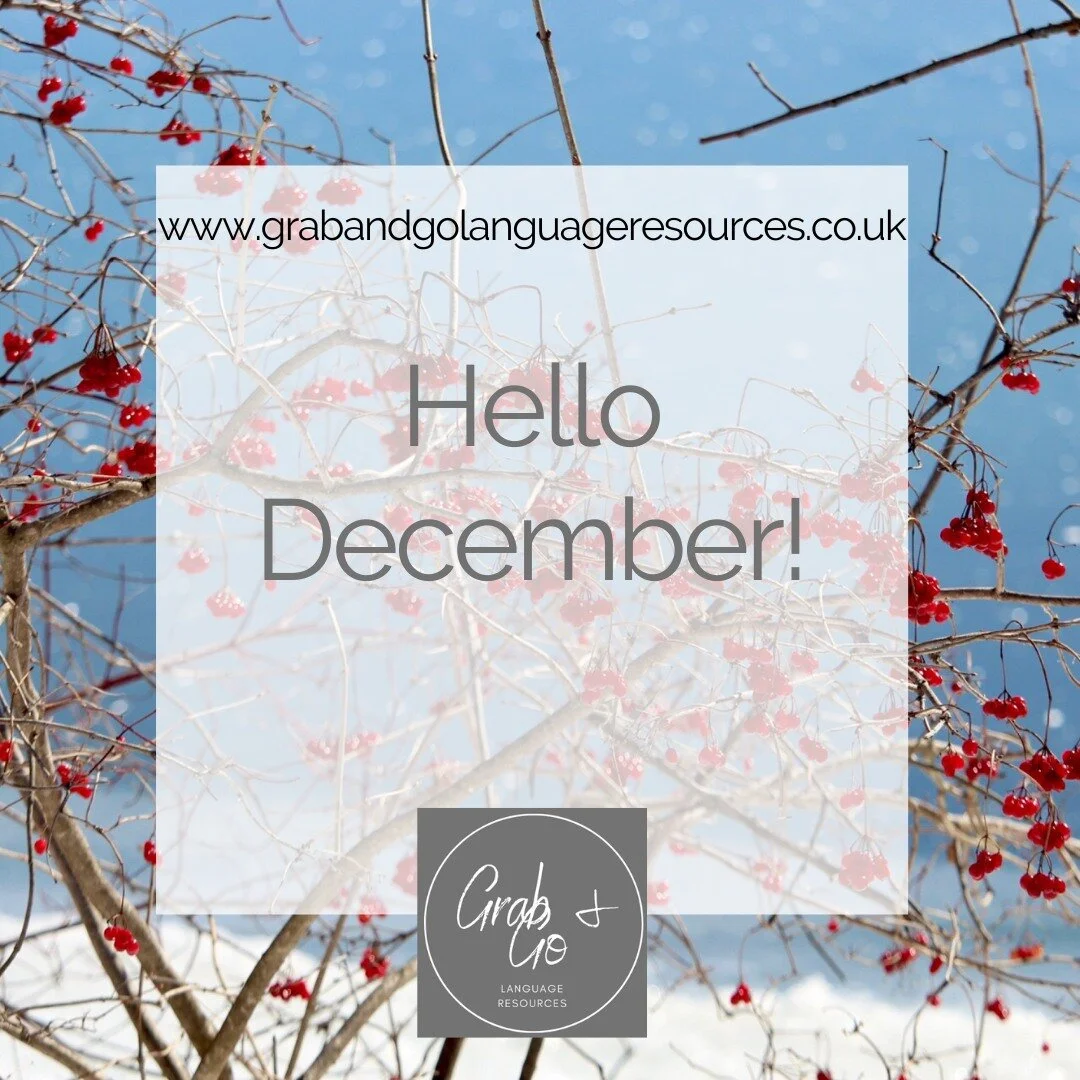 Hello December
I hope you're well!
#frenchteachersofinstagram
#teachfrench
#frenchteachers
#alevelfrench
#gcsefrench
#mfl
#adultlearning
#teachadults
#lovefrench
#smallbiz
#ntyneside
#BLNorthTyneside
#smallbusinessfrenchteacher
#independentfrenchte
