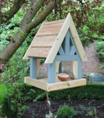 Cottage Hanging Bird Table