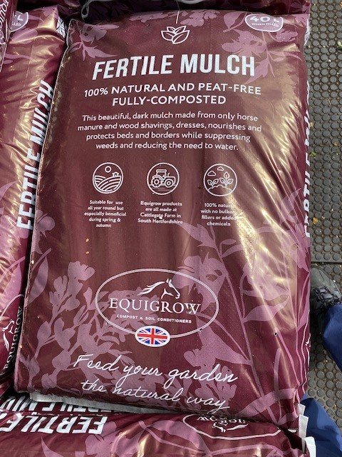 Equigrow Fertile Mulch 40 litre bag (Peat Free)