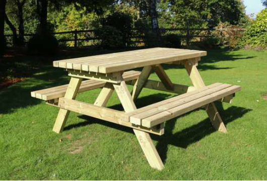 Deluxe Picnic Table 8 Seater