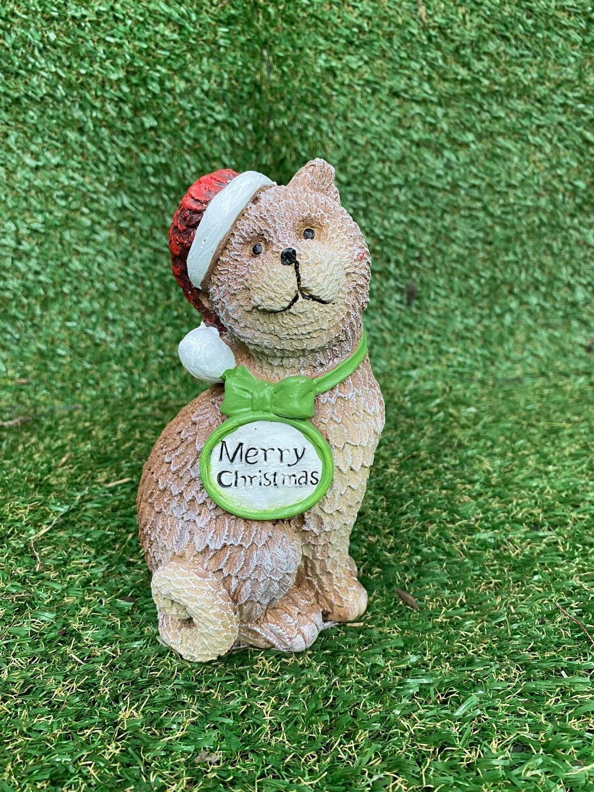 Christmas Cat Ornament 17cm