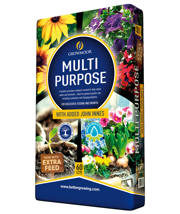Growmoor Multi Purpose with added John Innes 60lt