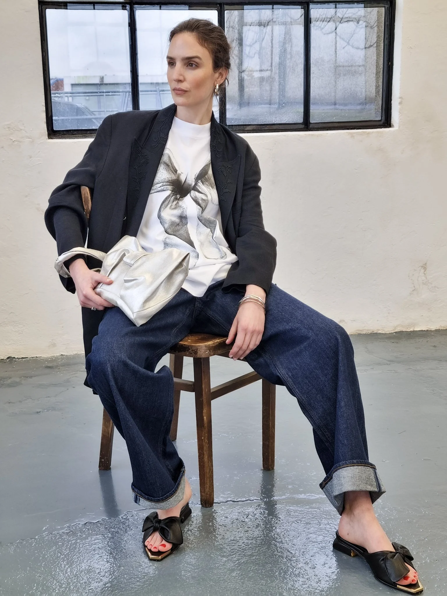 Ghost Bow T-Shirt White