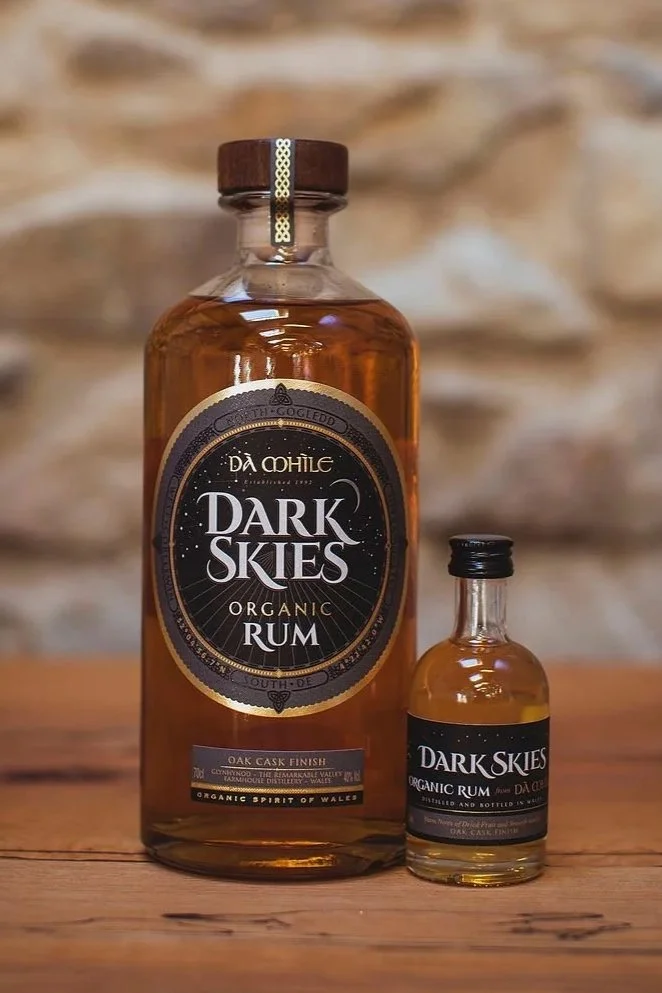 Da_Mhile 70cl Bottle with rum and coke by the side