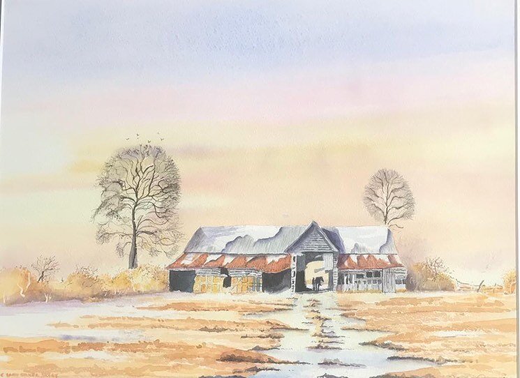 Title: (1) The Barn, Baker Street (2) Cholley&rsquo;s Farm, Horndon
Artist: Den Edwards
Price: (both) &pound;160
Medium: Watercolour
Check out some more of these paintings available for sale by Den Edwards! :)