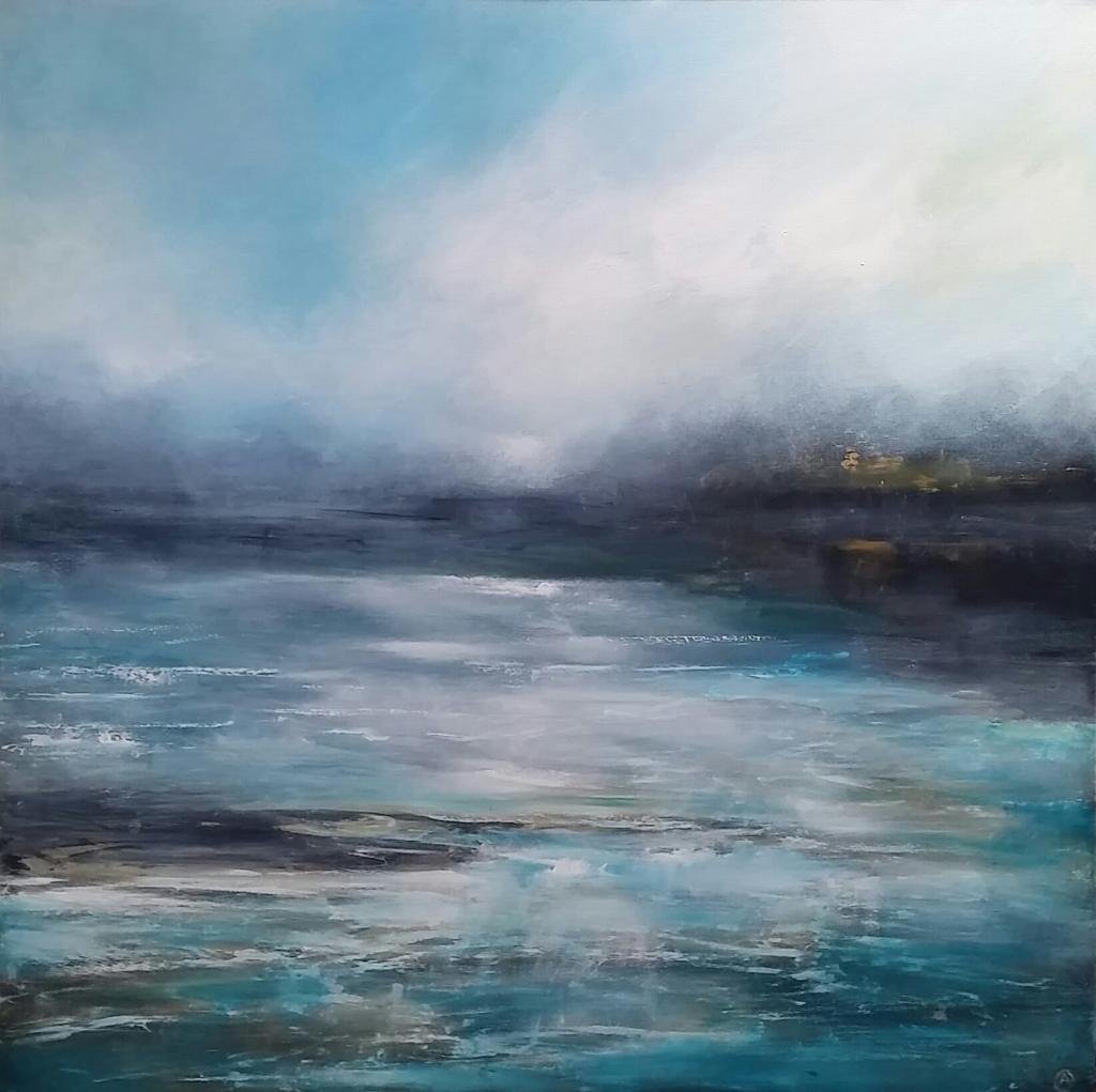 And Out Of The Mists The Waters Ran Free - 1mx1m - £650