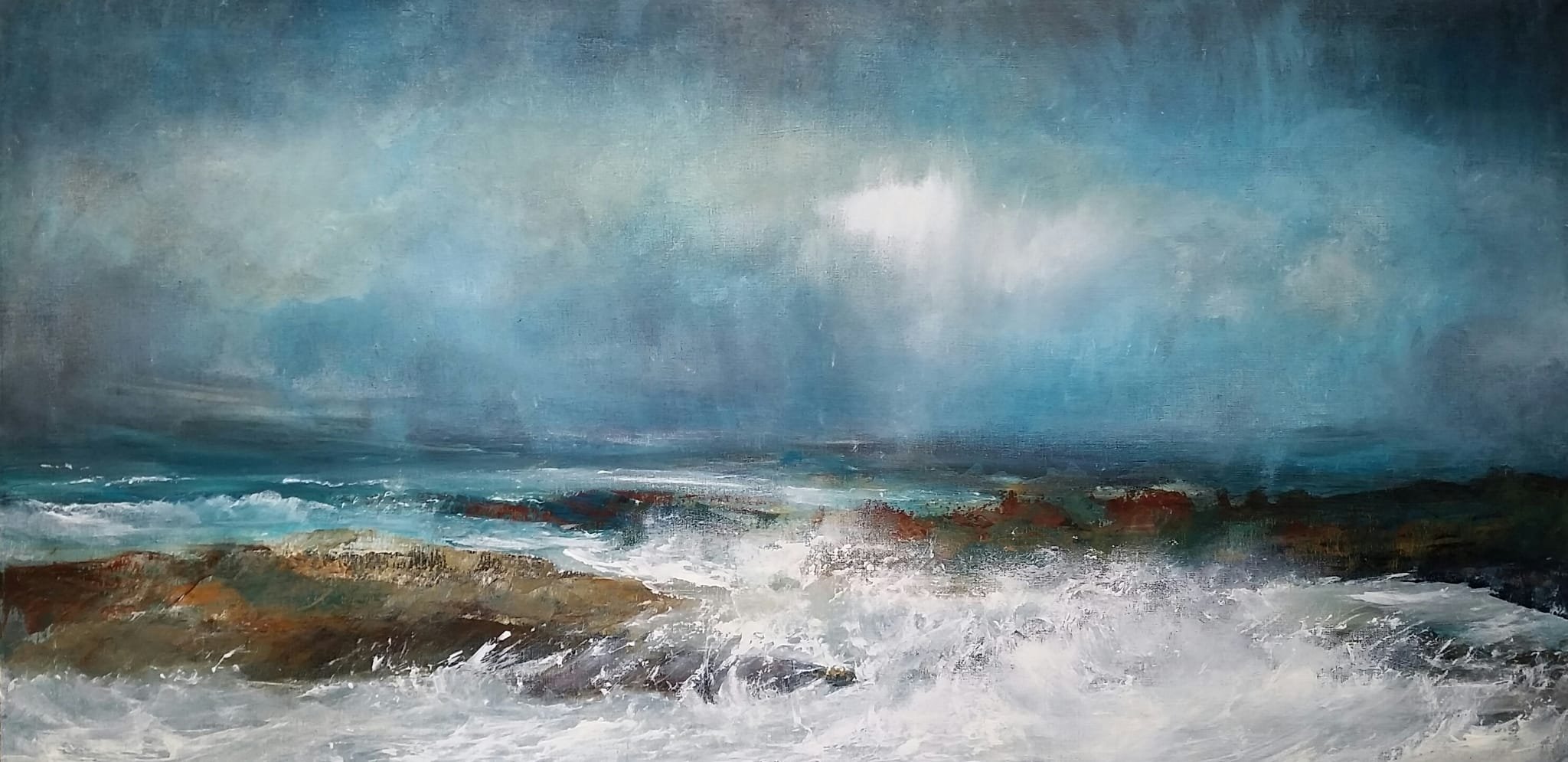 The Power Of The Sea - 100cm x 50cm - SOLD