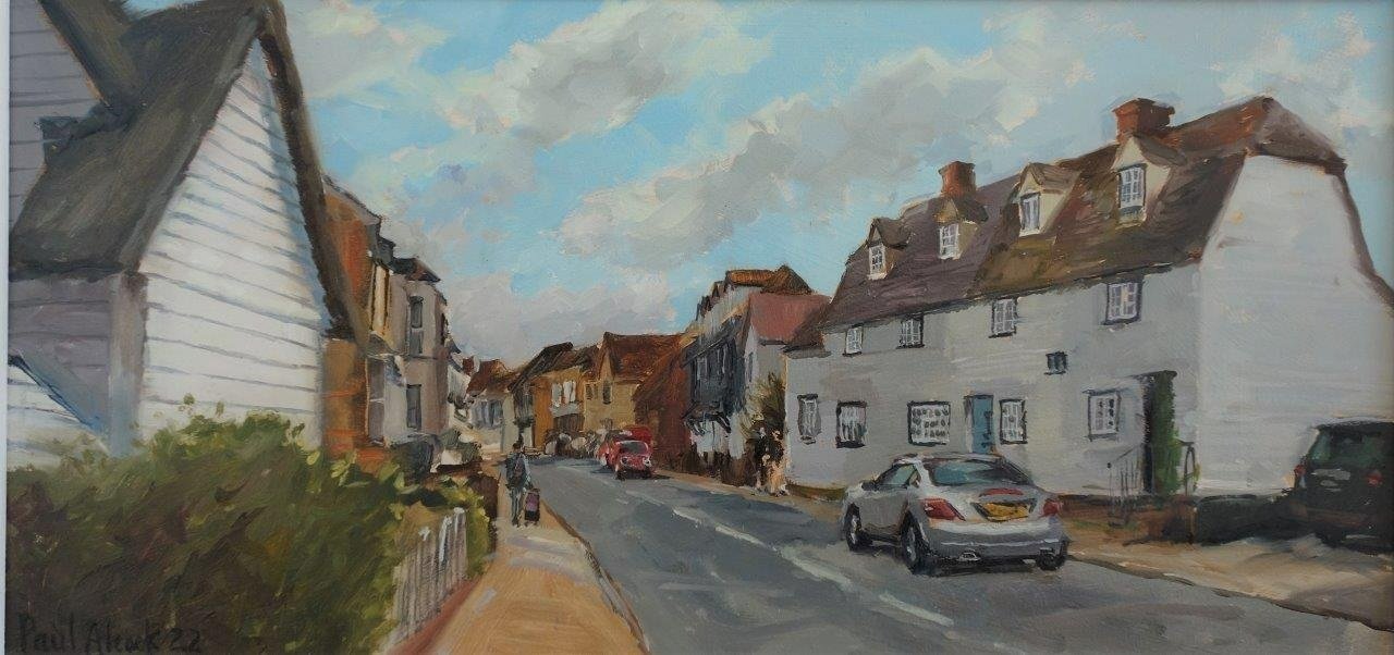 Horndon On The Hill By Paul Alcock - Oil - £350