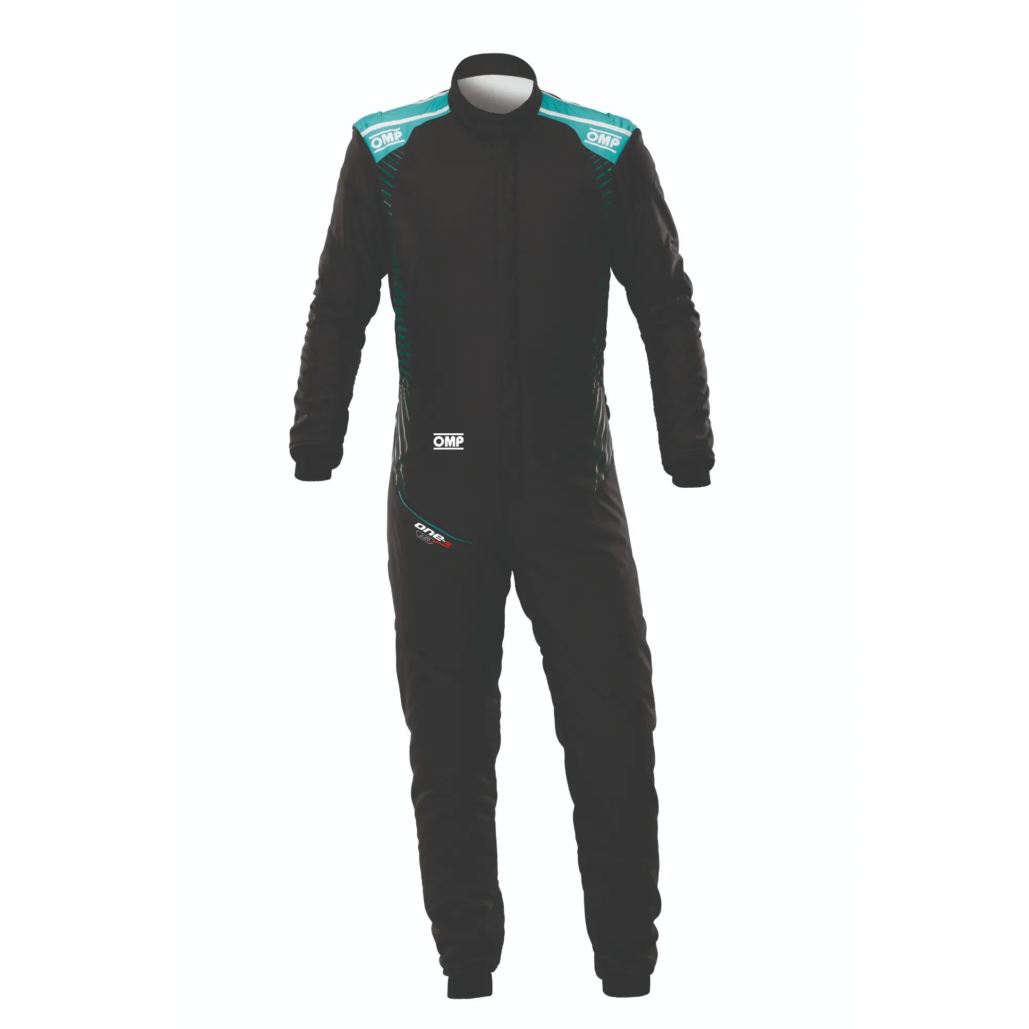 OMP One-S Air Racing Suit 2026 navy teal