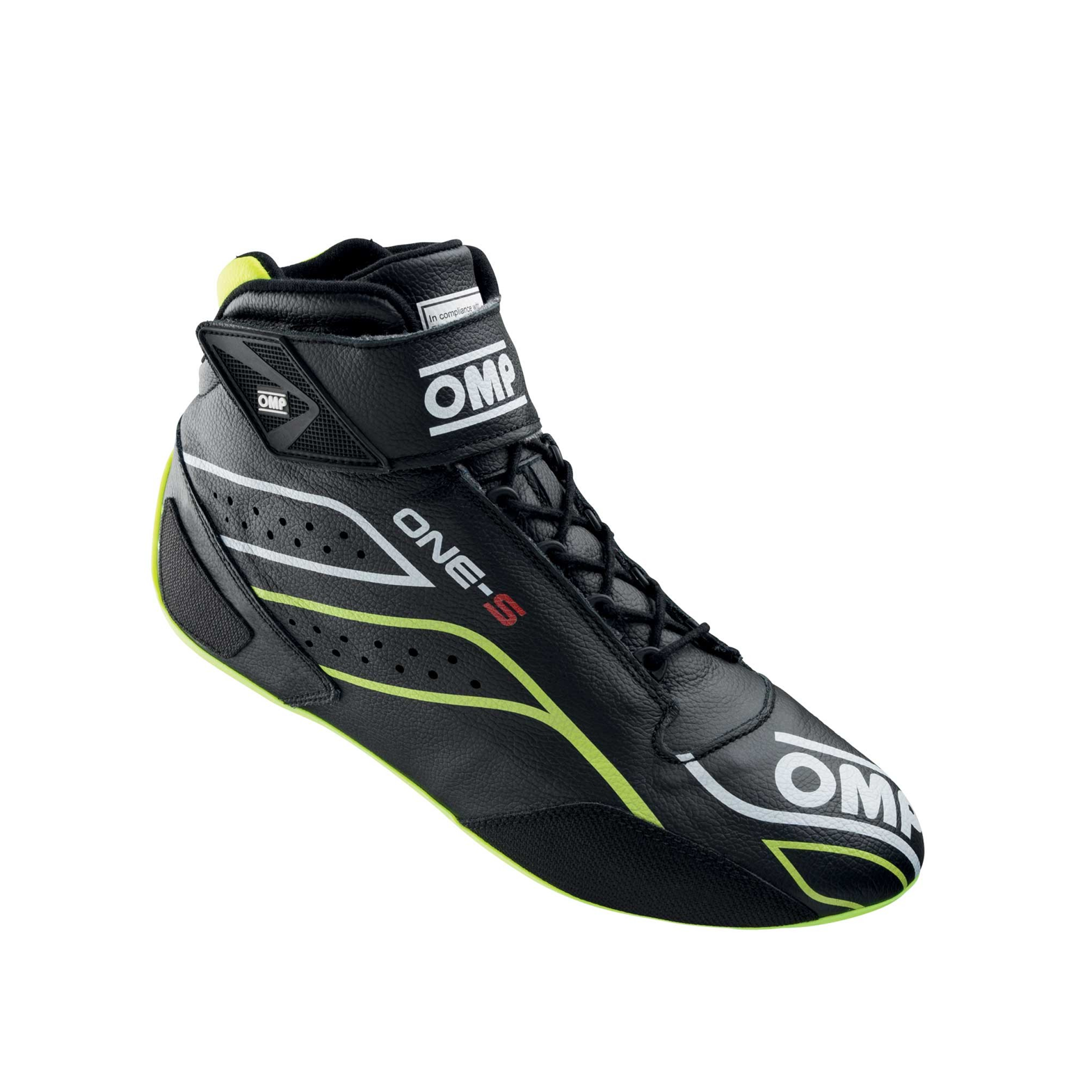 OMP ONE-S Shoe black yellow