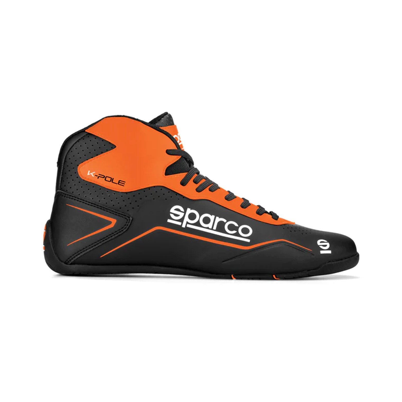 Sparco K-Pole Kart Shoe black orange